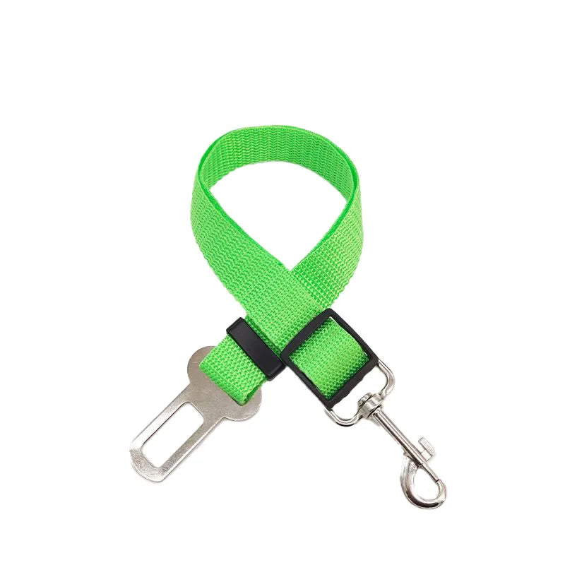 Harnais ceinture de sécurité voiture pour chien – gros plan sur la matière