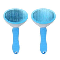 Brosse de toilettage auto-nettoyant pour chien et chat - Élimine les poils morts en douceur
