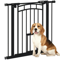 Barrière de sécurité auto-fermante pour chien - vue d'ensemble