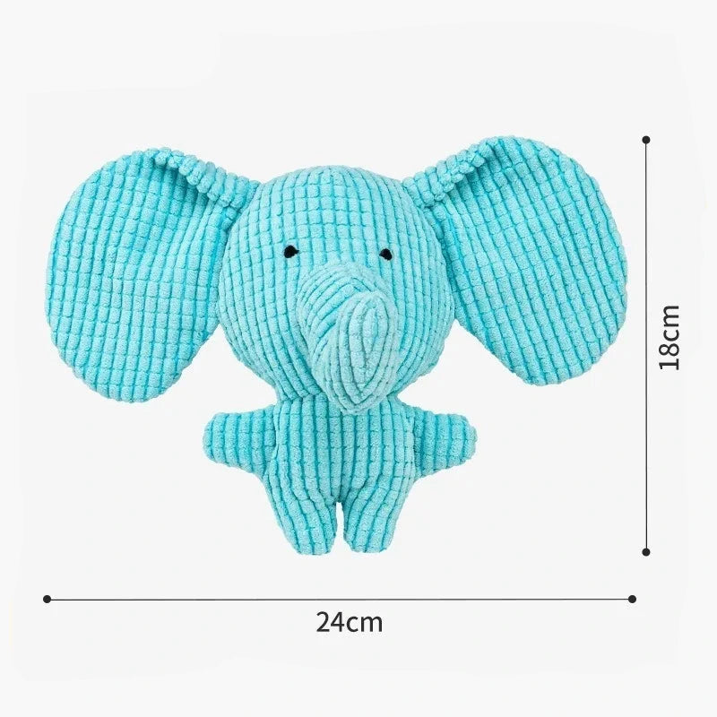Pet Plush Toy Dog Calming Duck Companion Sleeping Duck Toys Chew Toy Durable Squeaky for Puppy Pet Teeth Cleaning Chew Pet Toy
