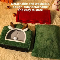 Détail du rembourrage peluche du couchage (vue 5)