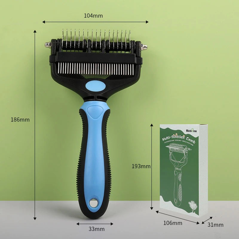 Brosse de toilettage pour chien et chat – vue d'ensemble de la brosse