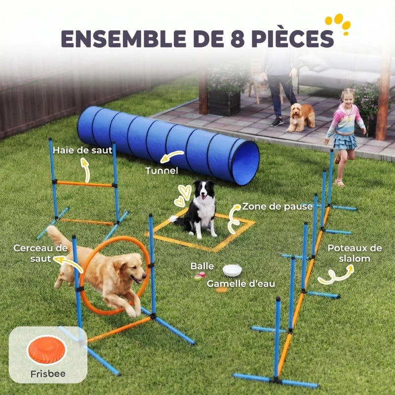 Kit d'agilité pour chien - détail du tunnel