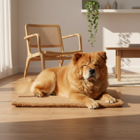 Couchage réfléchissant marron pour chien et chat, vue 1