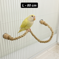 Corde à grimper pour oiseau - taille L 80 cm