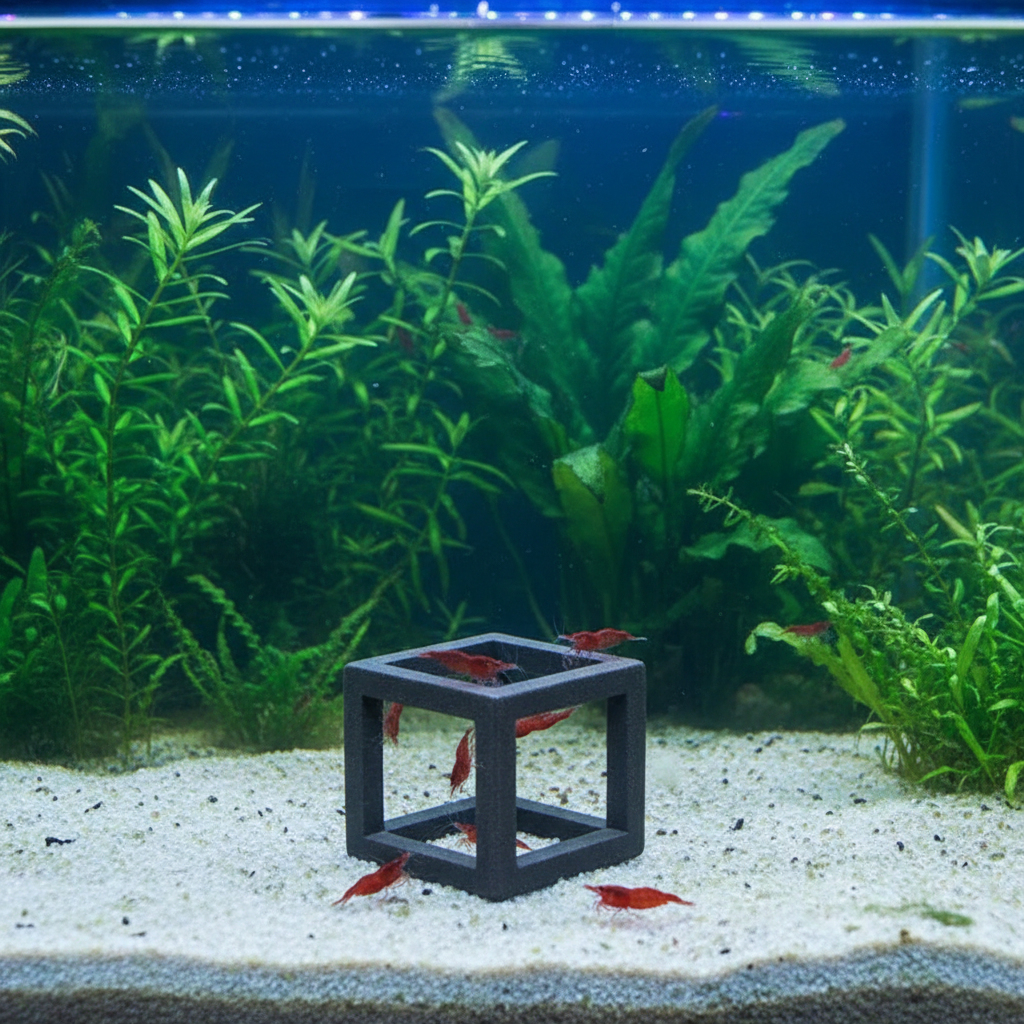 Abri céramique pour aquarium, forme 3