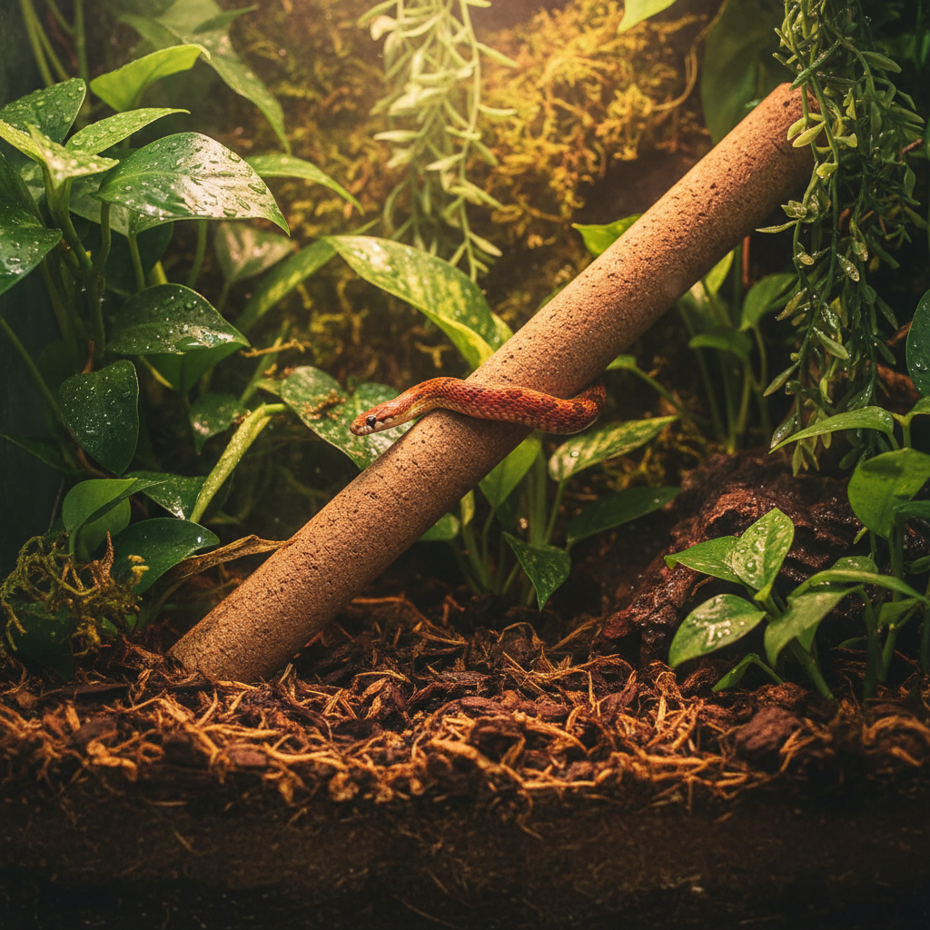 Branche de liège taille L pour terrarium