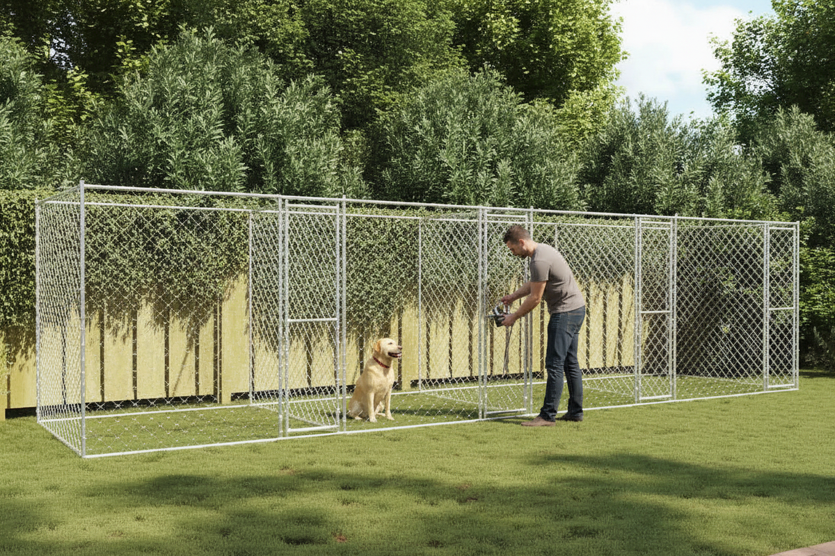 Porte verrouillable de la niche en acier galvanisé