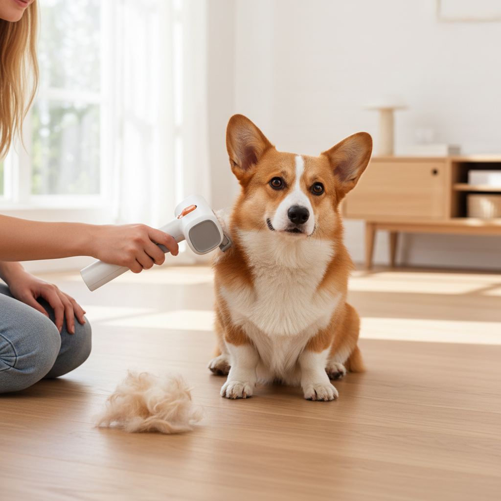 Brosse de toilettage pour chien et chat, vue 3
