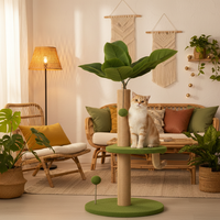 Arbre à chat griffoir en jute vue d'ensemble