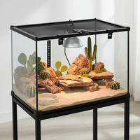 Terrarium d'élevage - thermomètre intégré