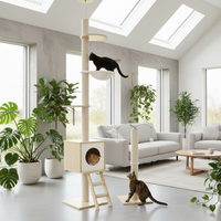 Arbre à chat plafond - griffoir intégré